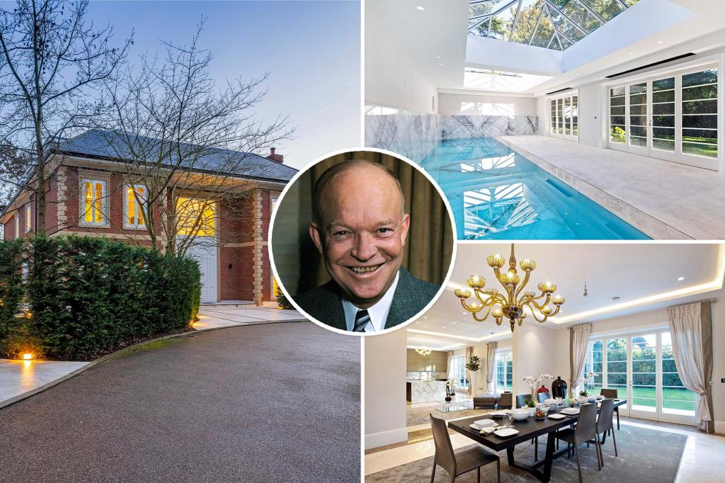 President Eisenhower's Secret World War II London Home Where He Lived Before D-Day Lists for $11.78 million